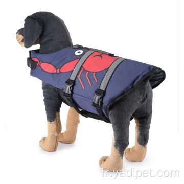 Gilet de sauvetage pour chien Gilet de sauvetage bleu